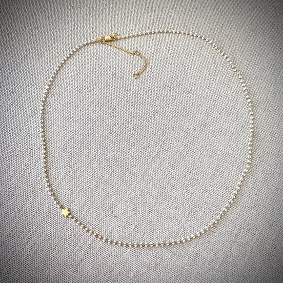 NWT Madewell Enameled Chain Star Necklace - Picture 4 of 6